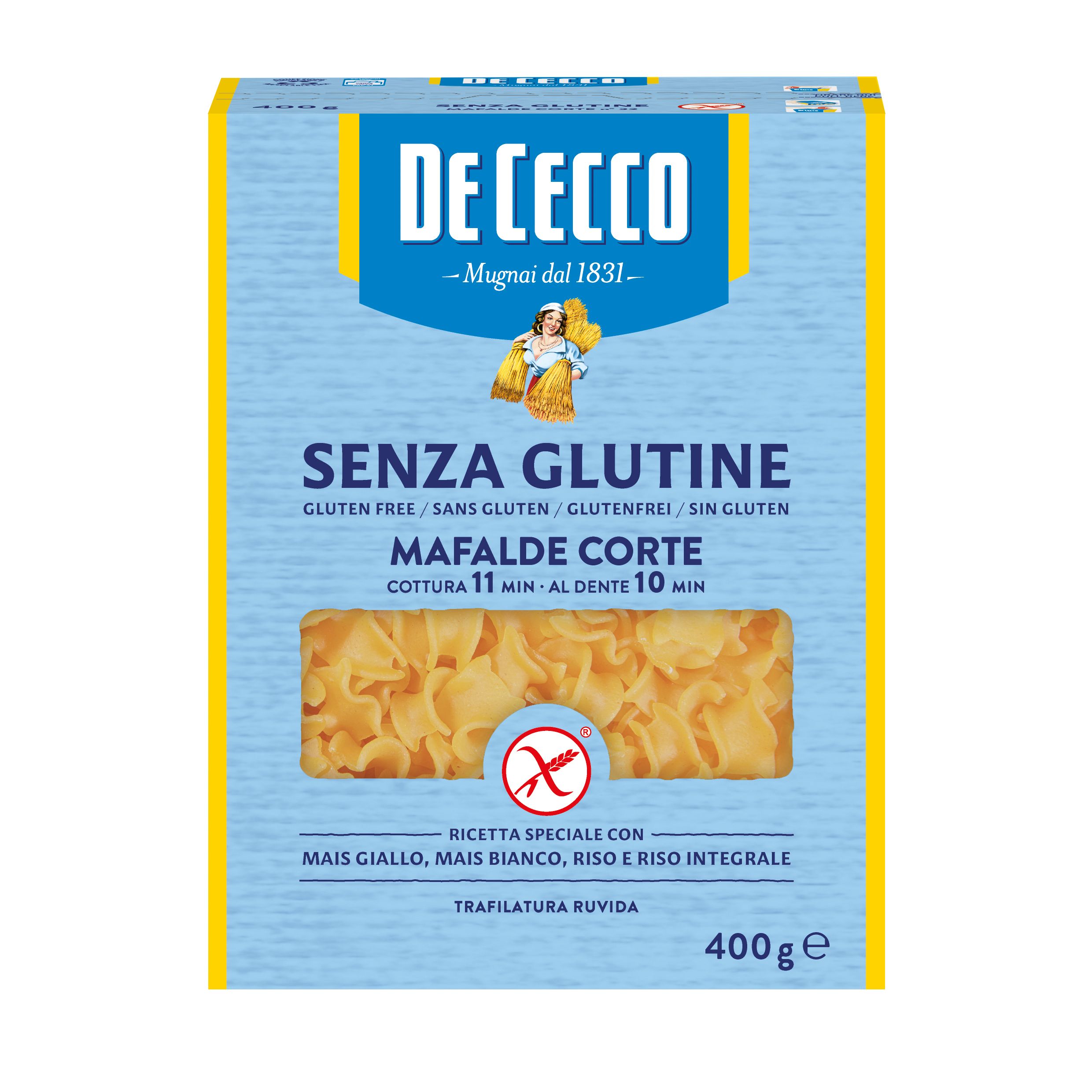 Mafalde corte senza glutine - De cecco