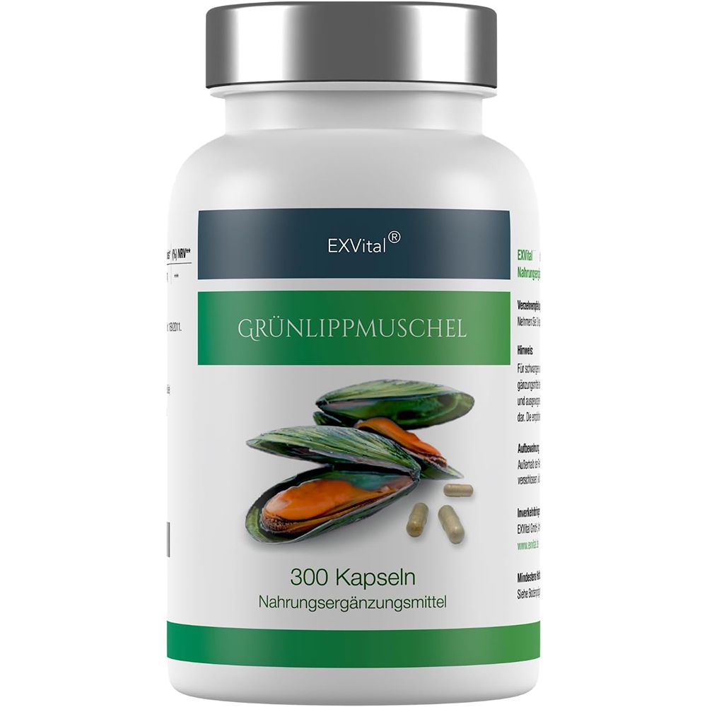 EXVital® Grünlippmuschel Kapseln hochdosiert