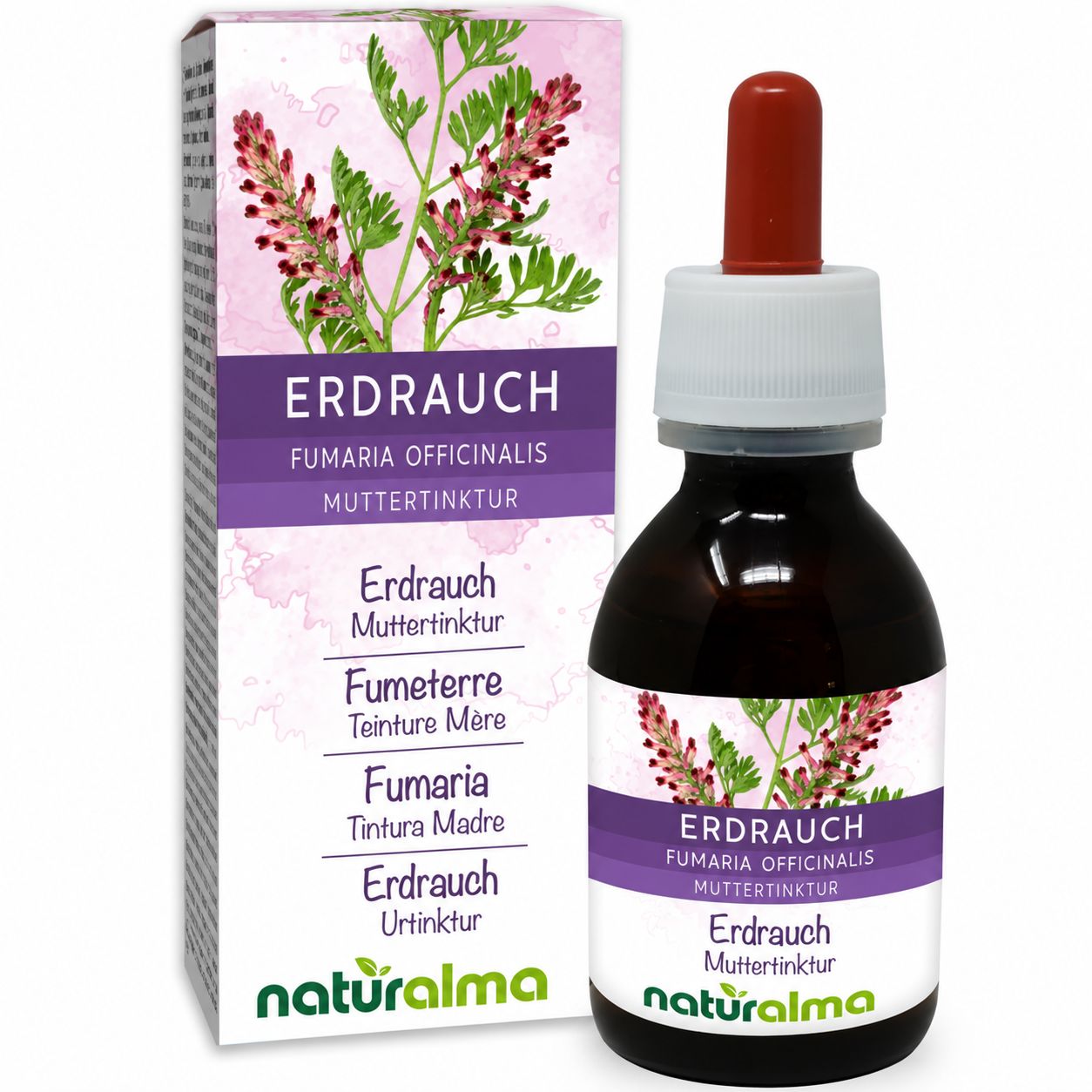 Naturalma Erdrauch (Fumaria officinalis) alkoholfreie Tropfen 120 ml