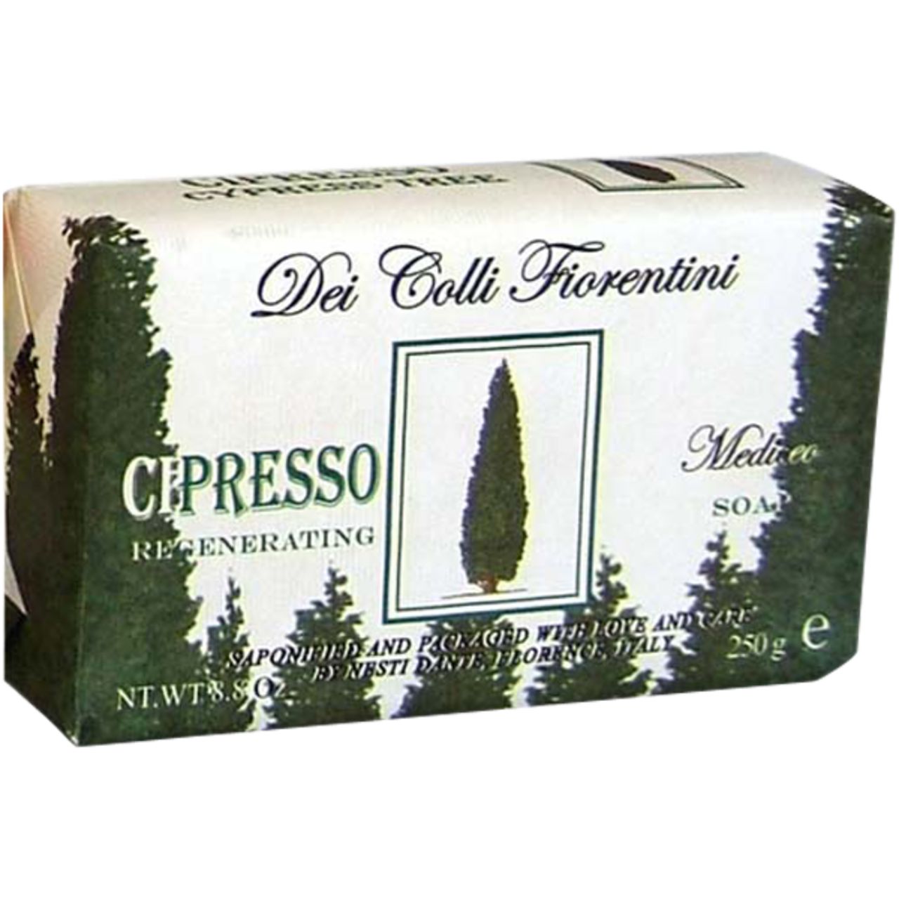 Nesti Dante Firenze, Dei Colli Fiorentini Cipresso Regenerating Mediceo Soap 250 g Seife