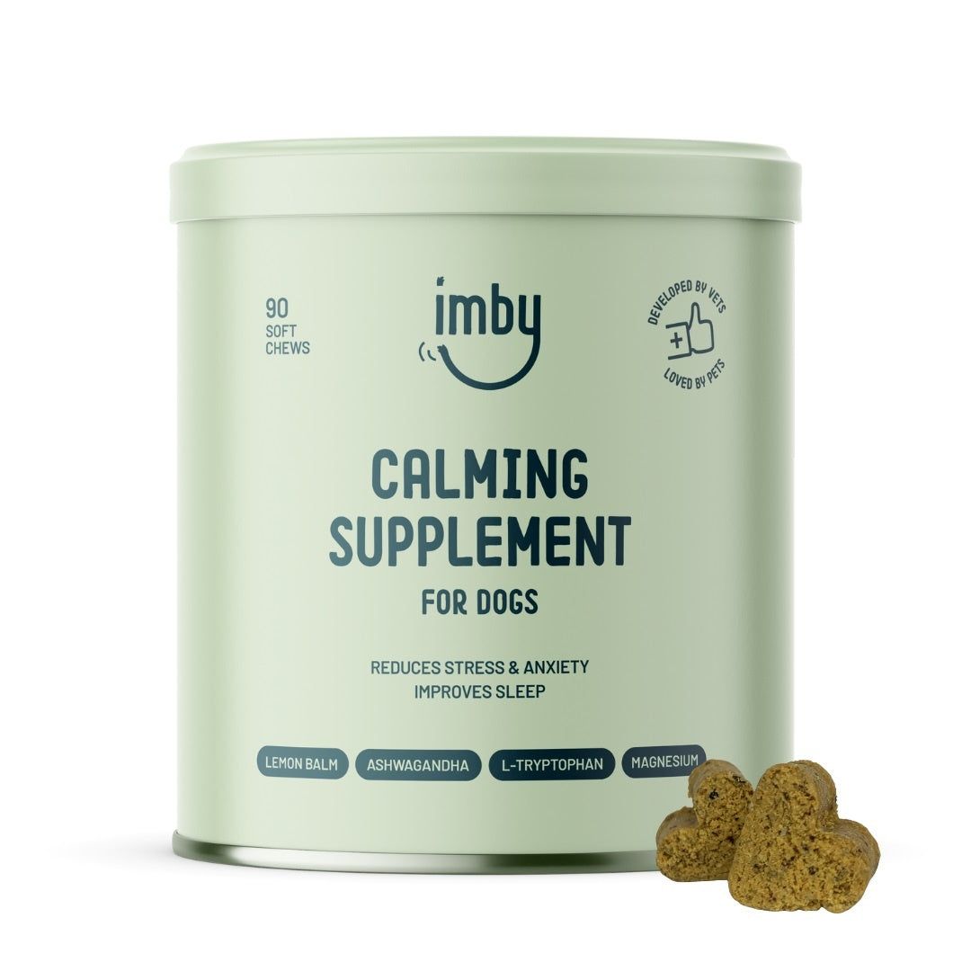 Imby Calming - Beruhigende Kausnacks für Hunde mit L-Tryptophan und Melisse