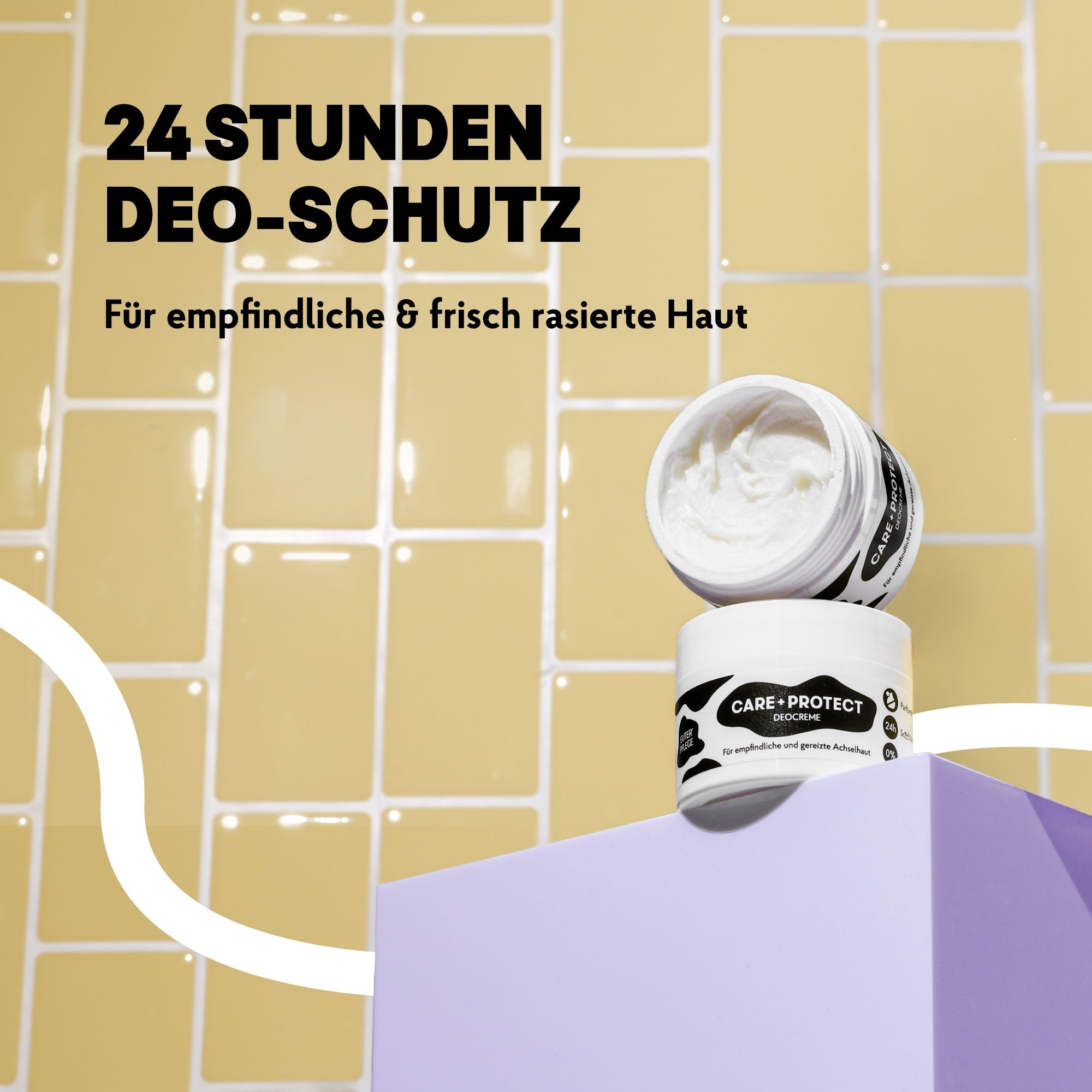 EUTERPFLEGE Deocreme ohne Duftstoffe für empfindliche Haut