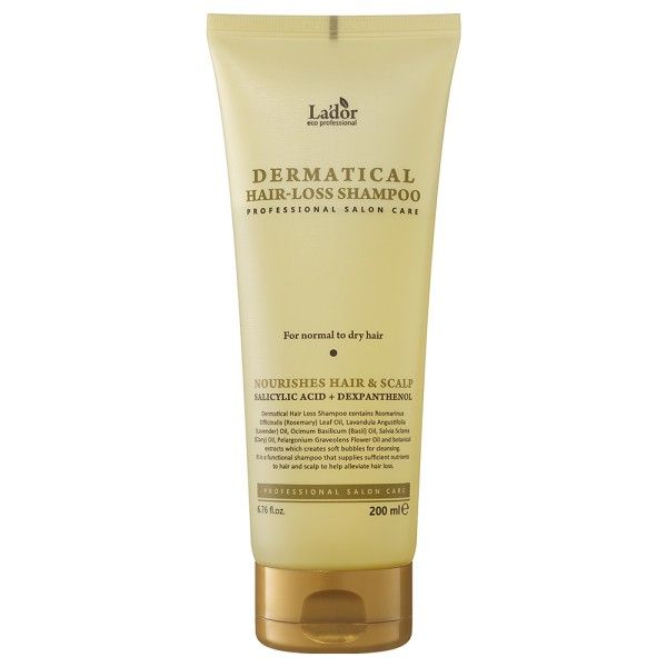 Lador Dermatical Hair-Loss Shampoo, 200 ml. Für normales bis trockenes Haar.