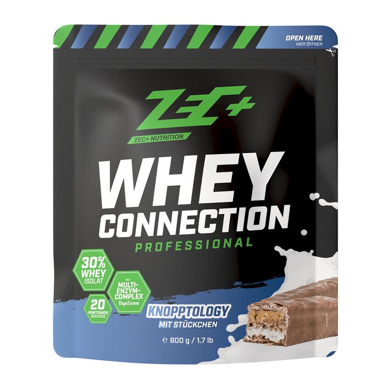 Zec+ Whey Connection Professional 800g Knopptology 800 g Pulver