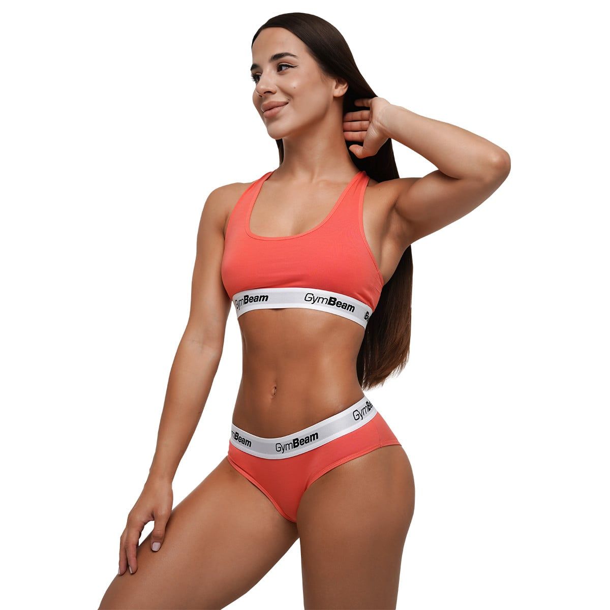 GymBeam Slips für Frauen im 3er-Pack mit Classic-Fit in Strawberry Red
