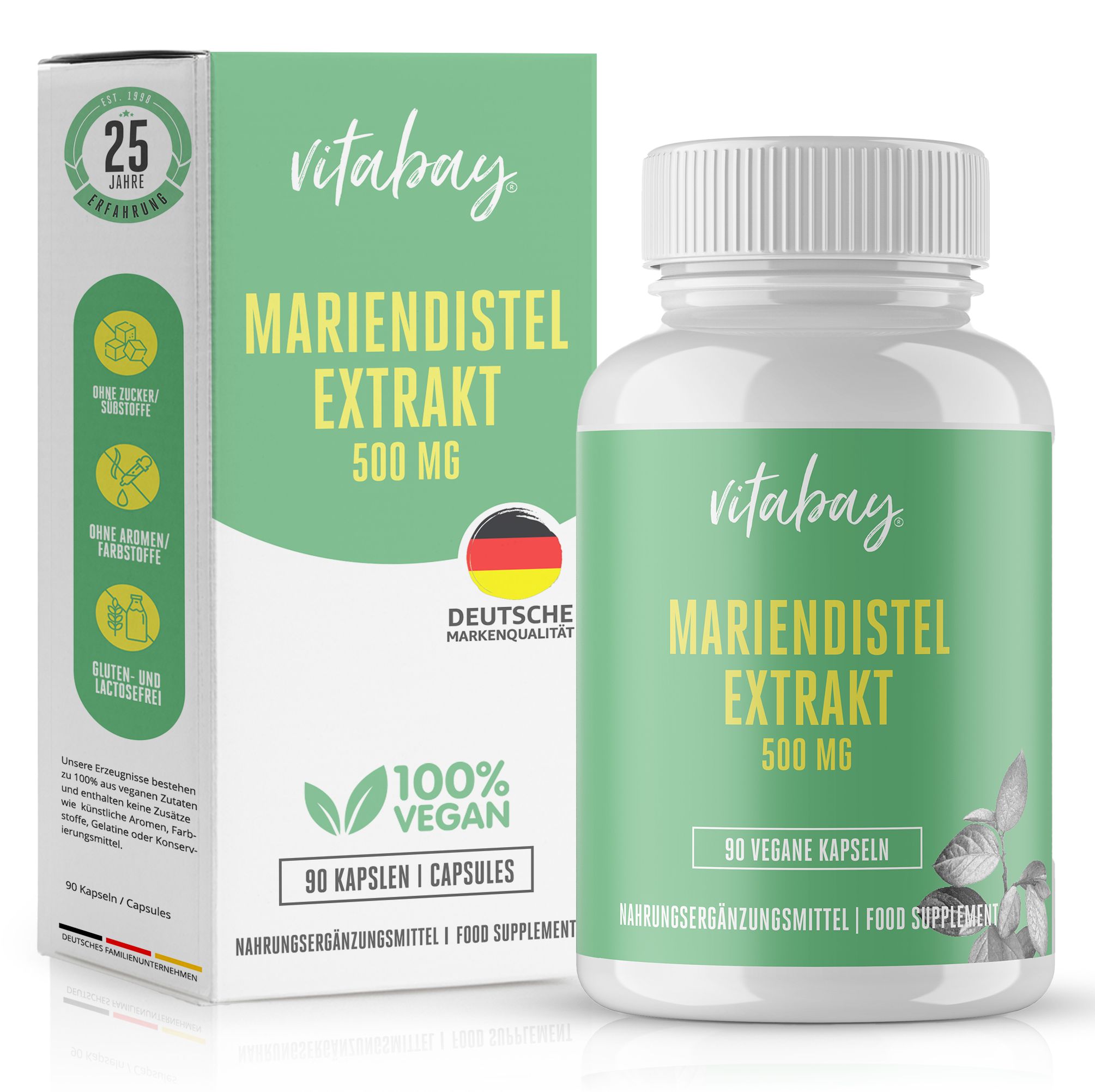 Vitabay Mariendistel Extrakt 500 mg