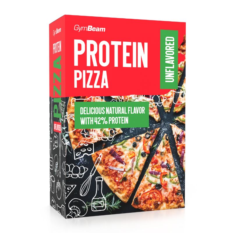 GymBeam Proteinpizza proteinreiche Pizzateig-Backmischung Pulver 500 g