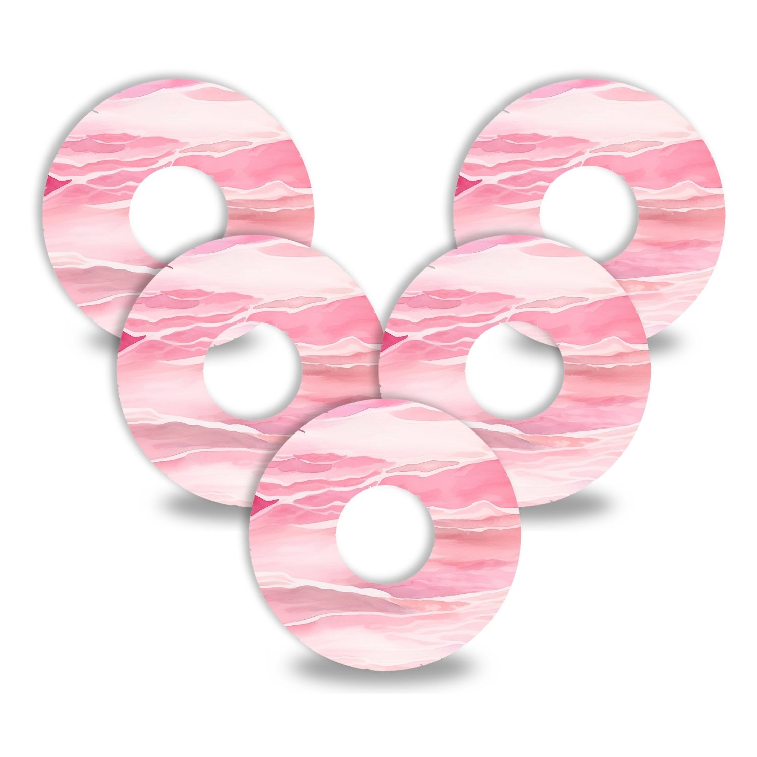 Diasticker® FreeStyle Libre 3 / 3 Plus Fixiertapes "Berry Blush"