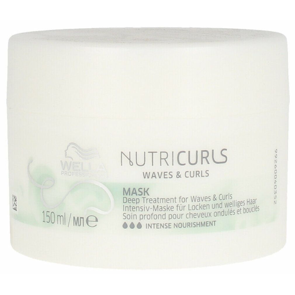 Wella Professionals Nutricurls Waves Mask  Intense Nourishment