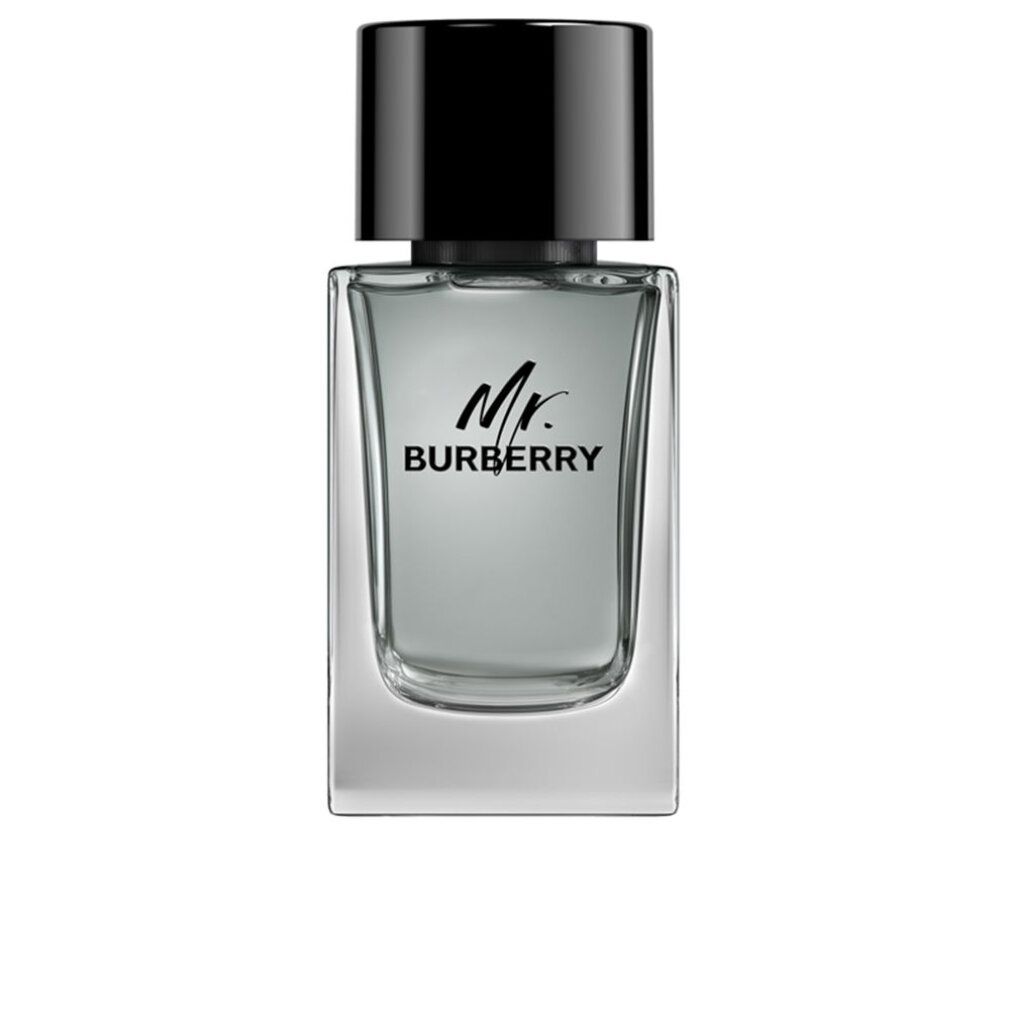 Burberry Mr. Flakon mit schwarzem Deckel. Aufschrift Mr. Burberry.