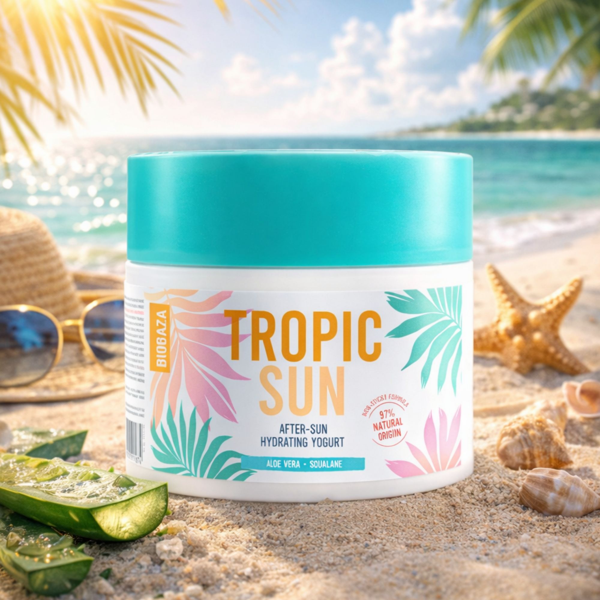 BIOBAZA Tropic Sun After Sun Body Yogurt – Pflege nach dem Sonnenbaden