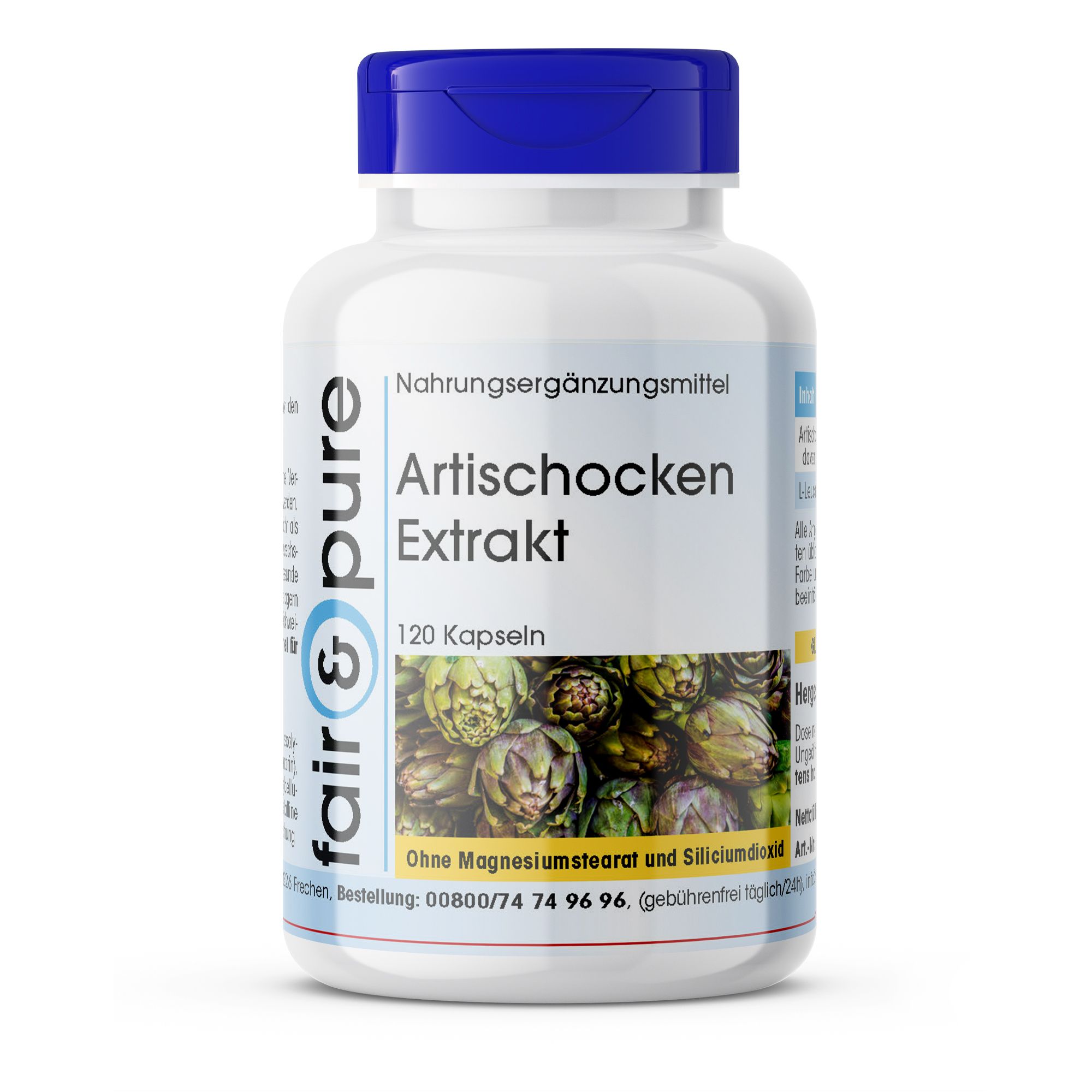 fair - pure | Artischocken Extrakt schluckfreundlich 120 St
