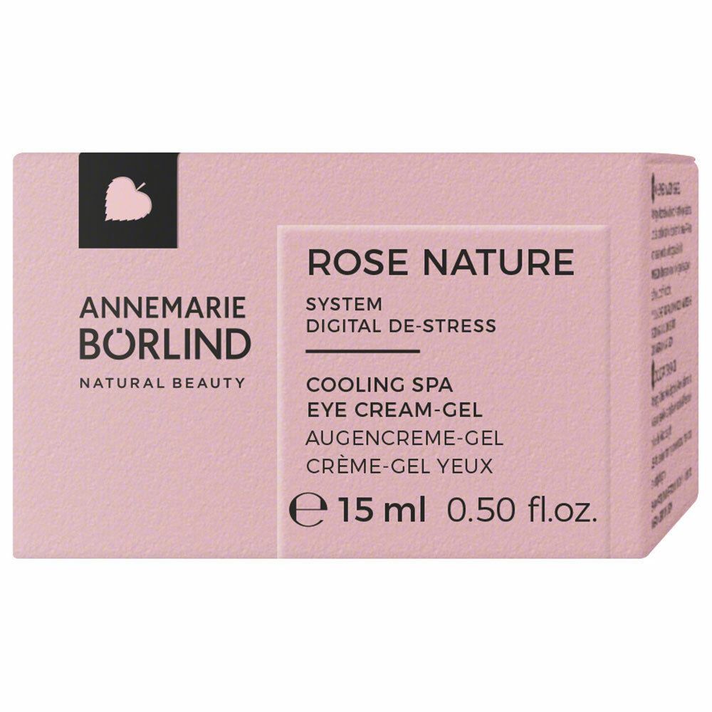 Börlind Rose Nature Cooling SPA Eye Cream-Gel 15 ml Gel