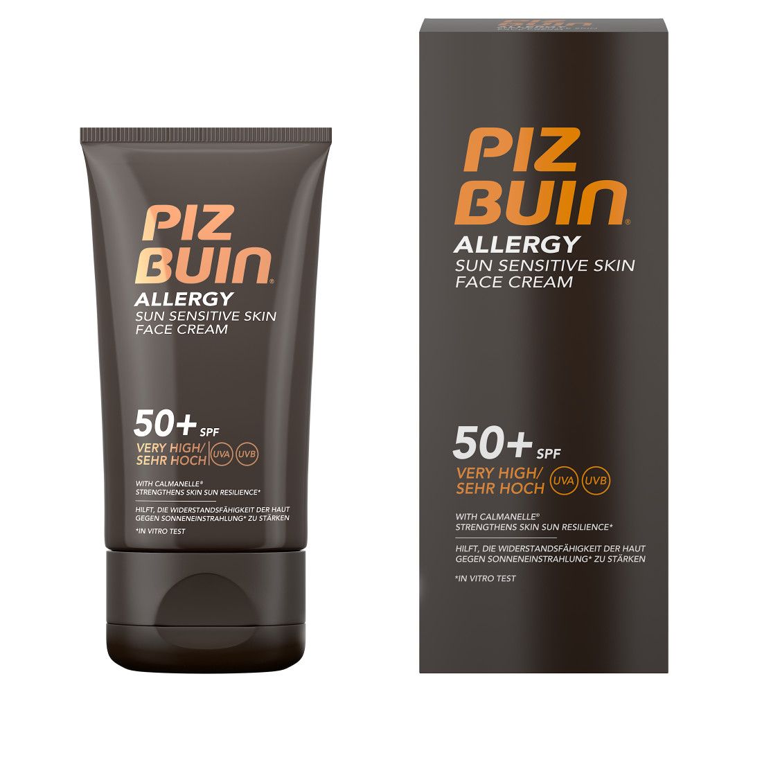 Piz Buin - Sonnenschutz 'Allergy Gesichtscreme Lsf50' 6x0,05 l Tagescreme
