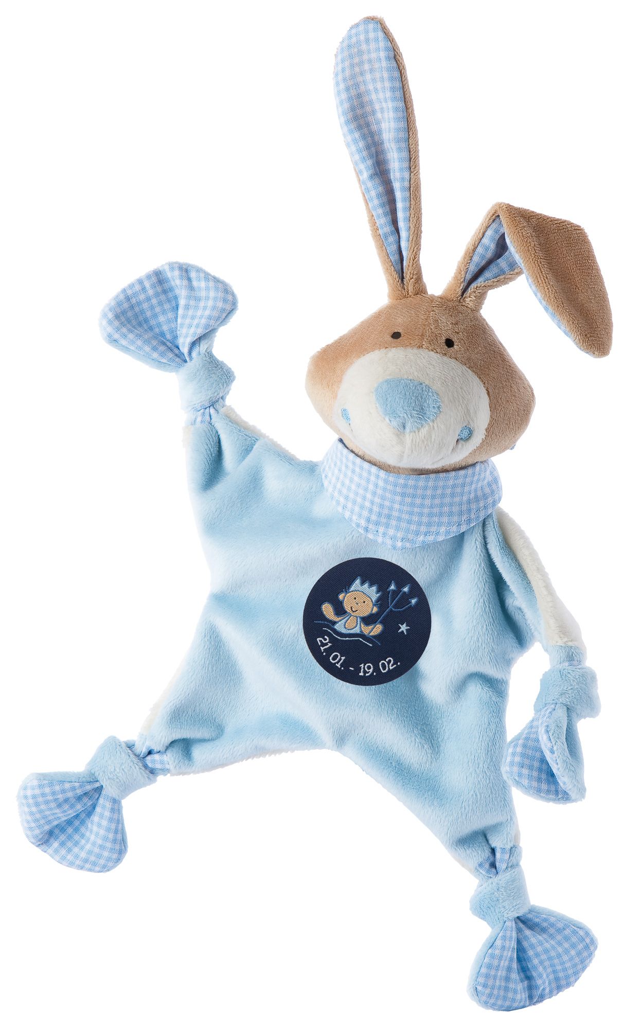 sigikid Sternzeichen Schnuffeltuch, Wassermann