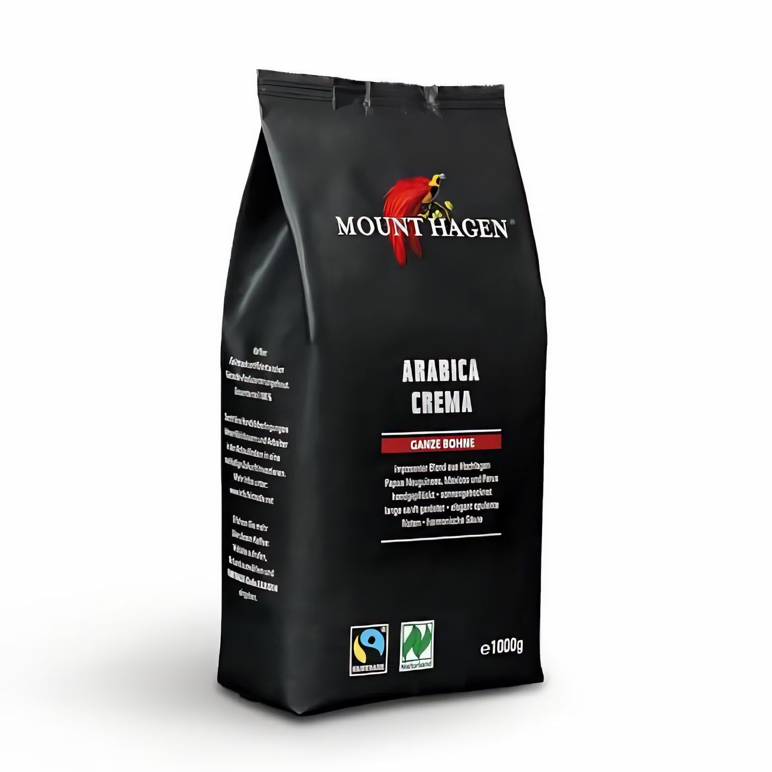 Mount Hagen Arabica Crema Ganze Bohne 1 kg