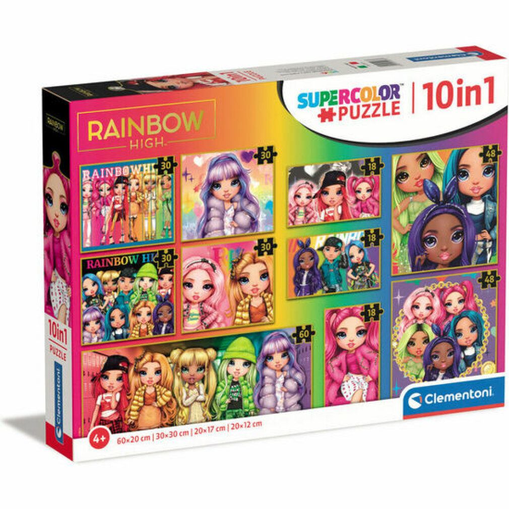 Regenbogen Hochpuzzle 18+30+48+