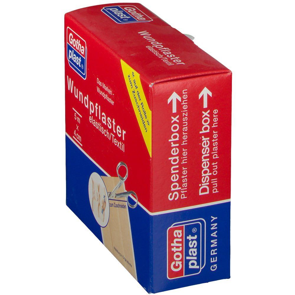 Gothaplast® Wundpflaster elastisch 4 cm x 5 m