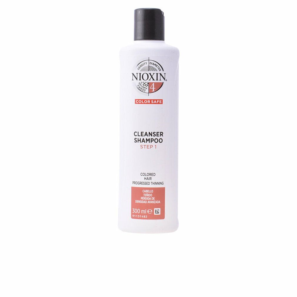 Nioxin System 4 Shampoo Colored Hair Volumizing Very Weak Fine Hair
