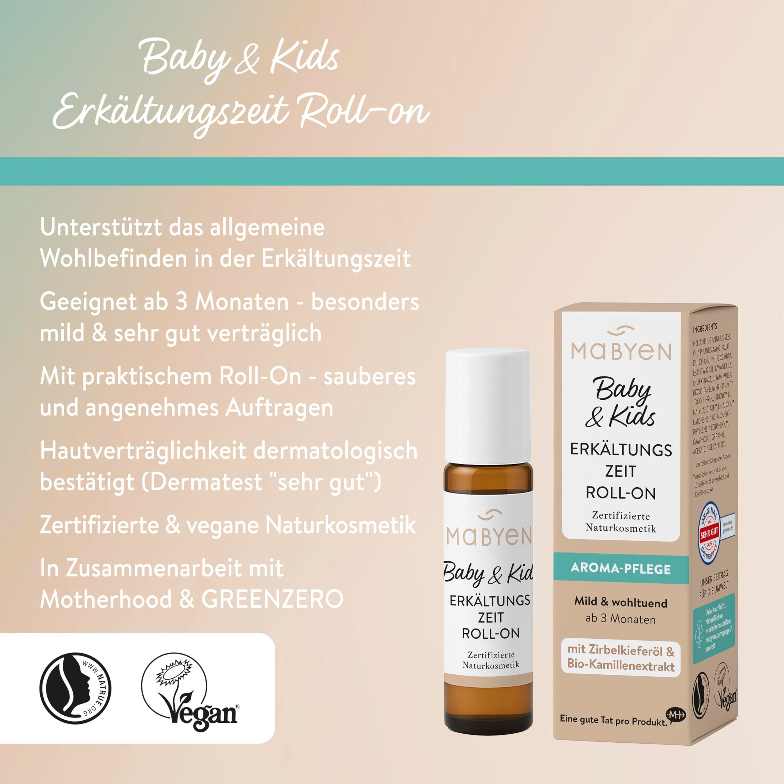 MABYEN Baby & Kids Erkältungszeit Roll On 2er Set