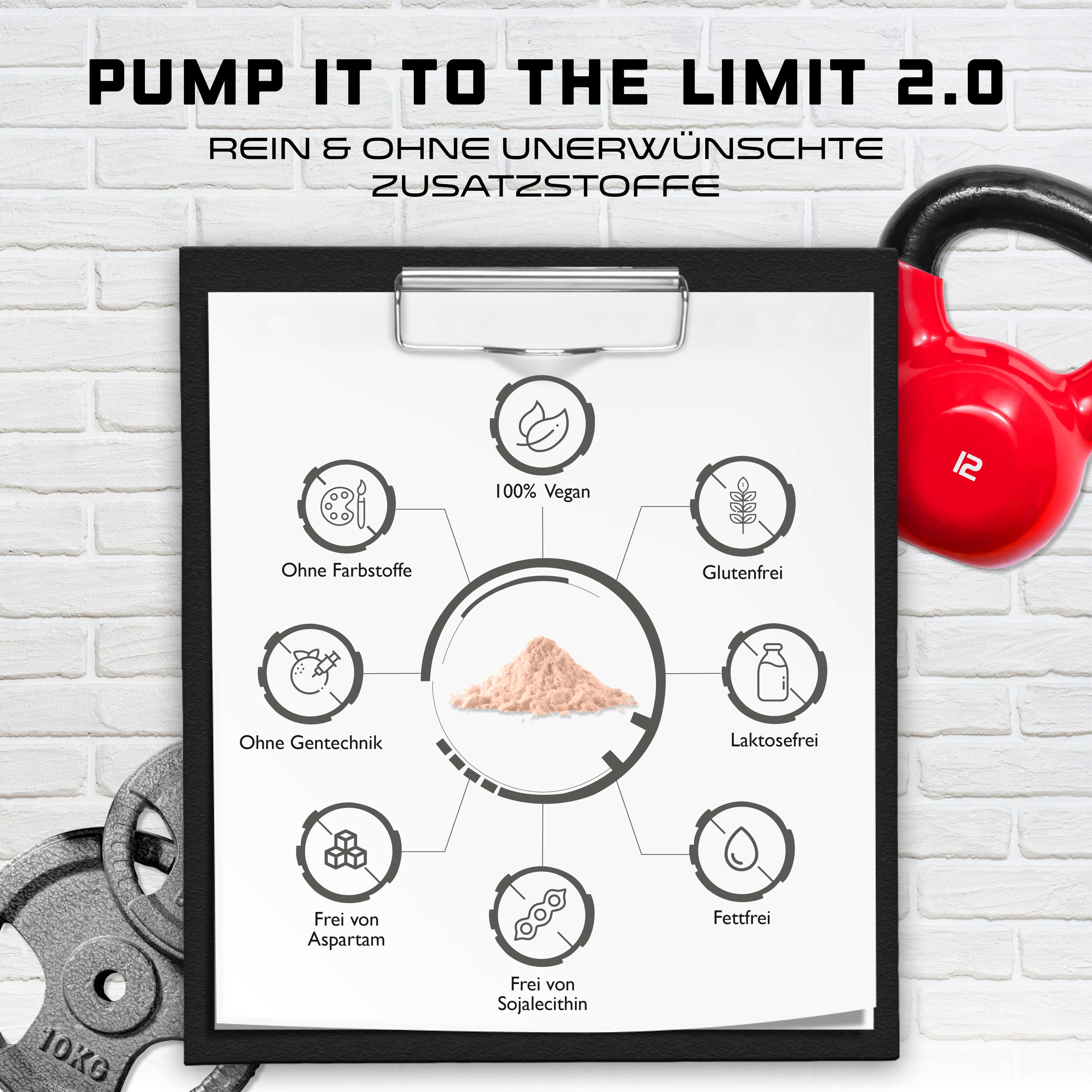 GEN Pump it to the Limit 2.0 - Pre Workout & Trainings Booster