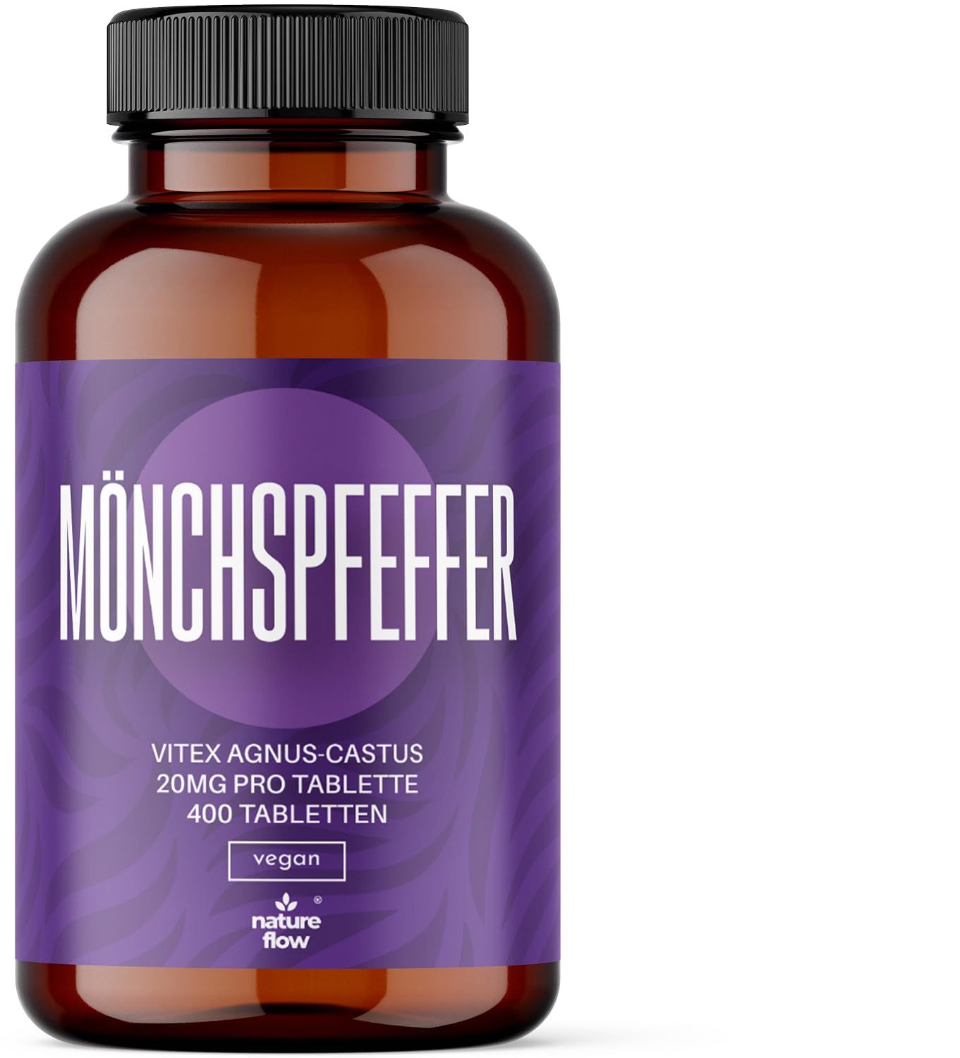 True Elements Mönchspfeffer Tabletten Hochdosiert - 400 13 Monate Vorrat 80 g
