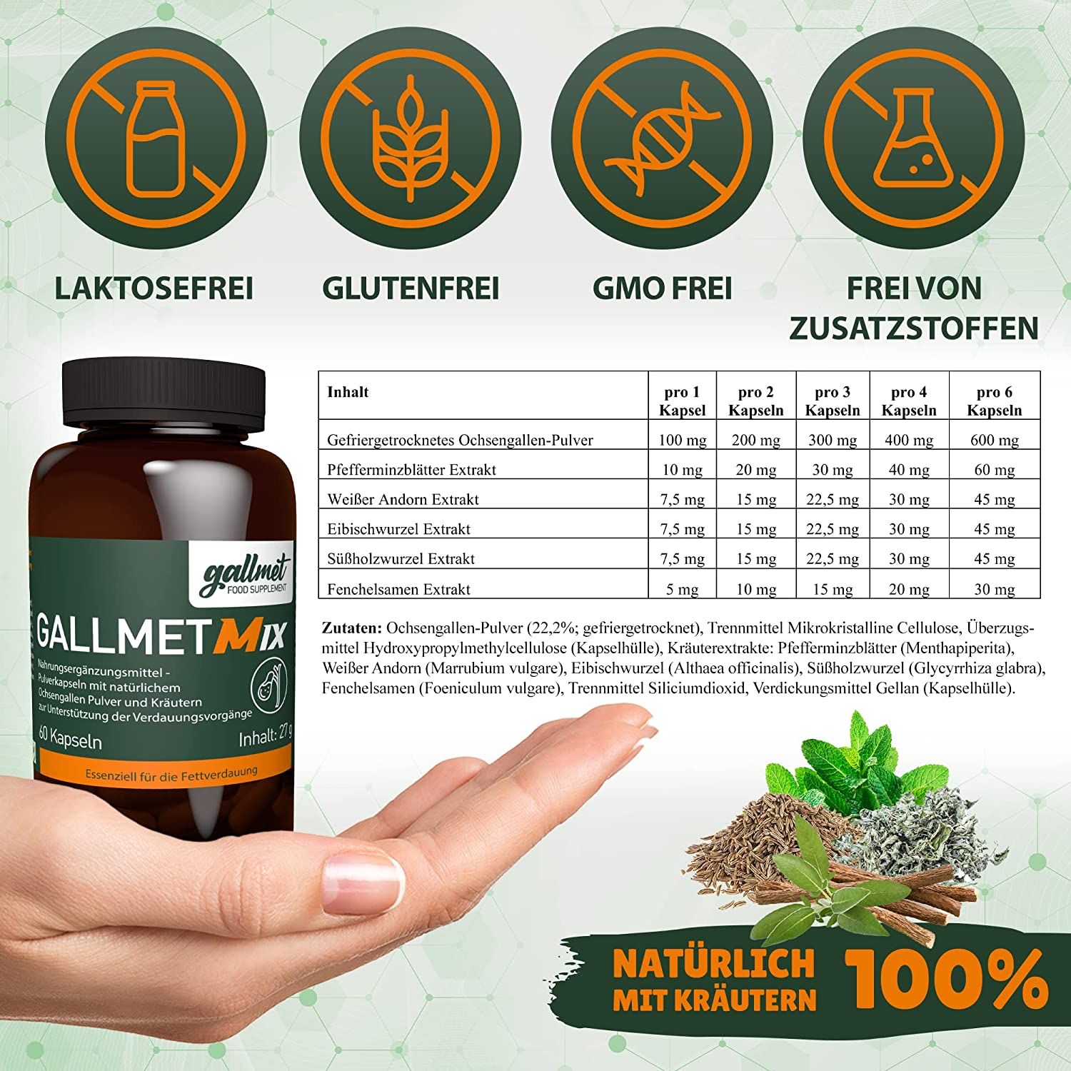 Gallmet Mix Ochsengallenpulver