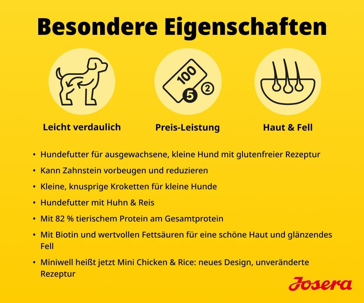 Josera Hundefutter: Leicht verdaulich, Preis-Leistung, Haut & Fell.