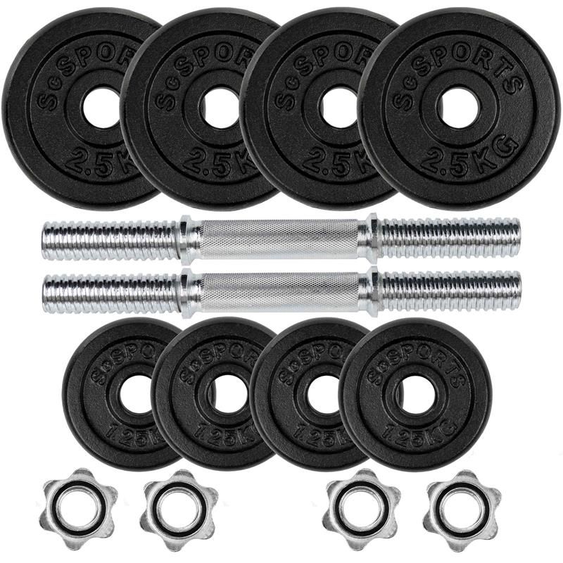ScSPORTS® Kofferset 20 kg Guss