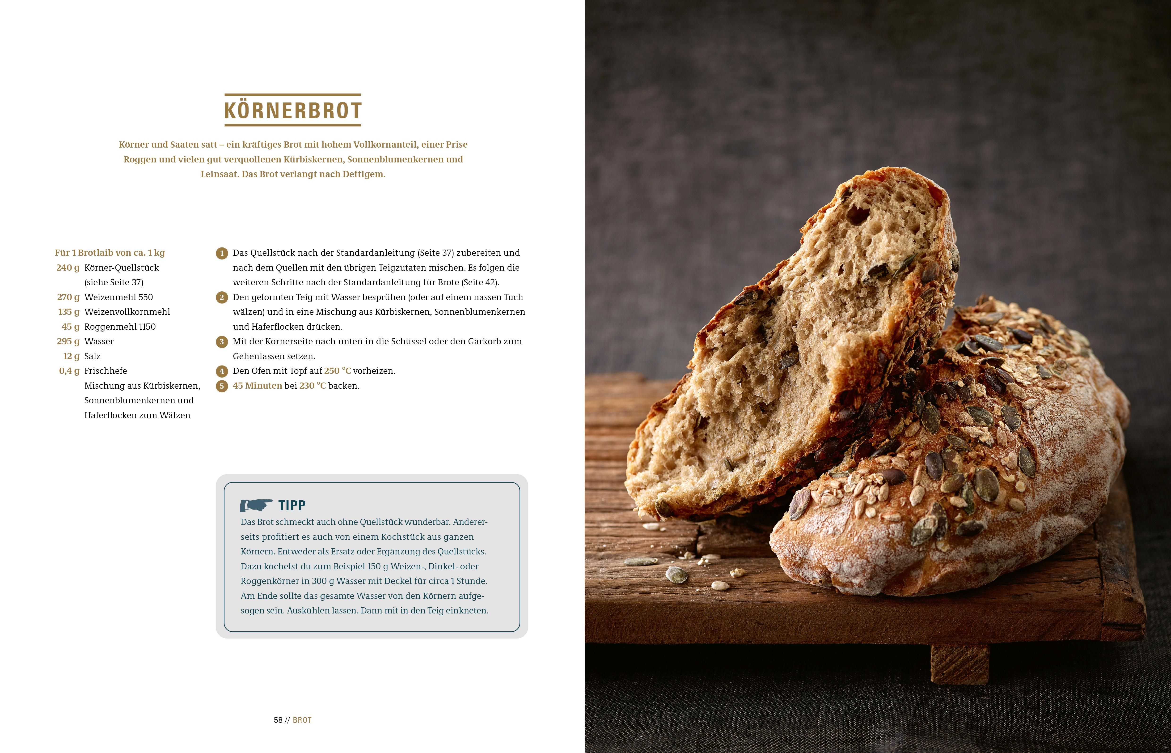 Brot backen in Perfektion mit Hefe