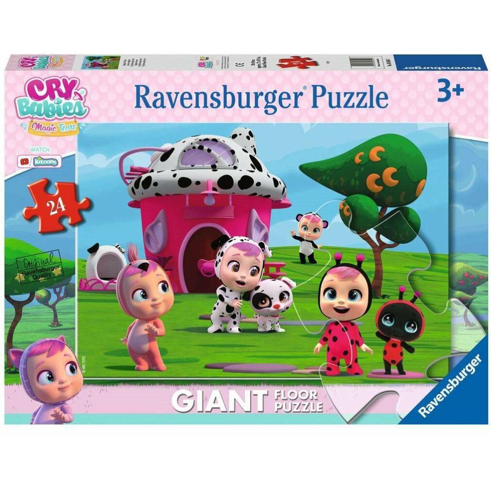 ravensburger Cry Babies Magische Tränen Großes Bodenpuzzle 24 Teile
