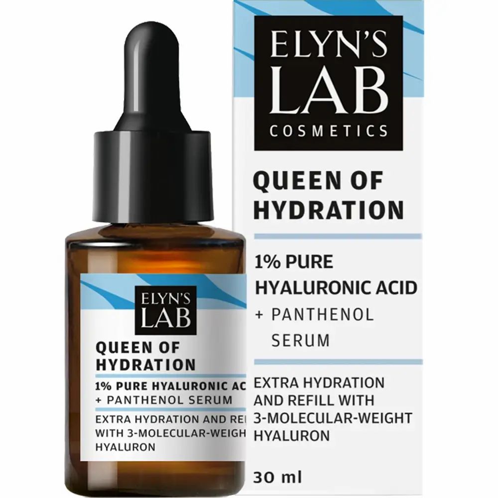 ELYN'S LAB Queen of Hydration Serum mit 1% Hyaluronsäure & Panthenol