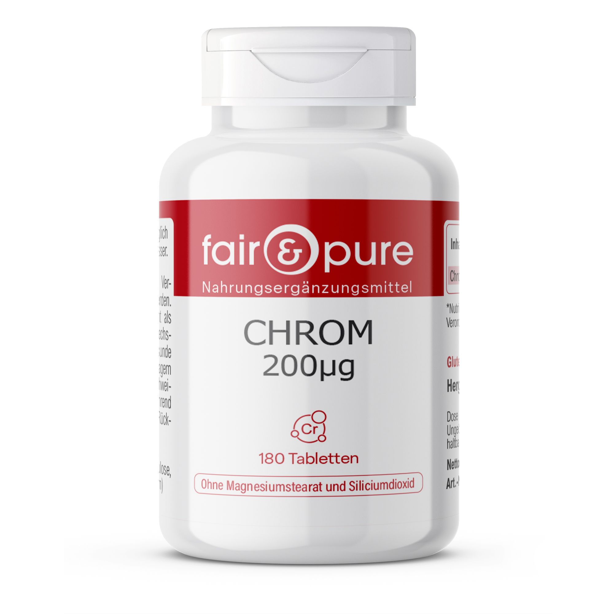 fair - pure | Chrom 200µg schluckfreundlich 180 St