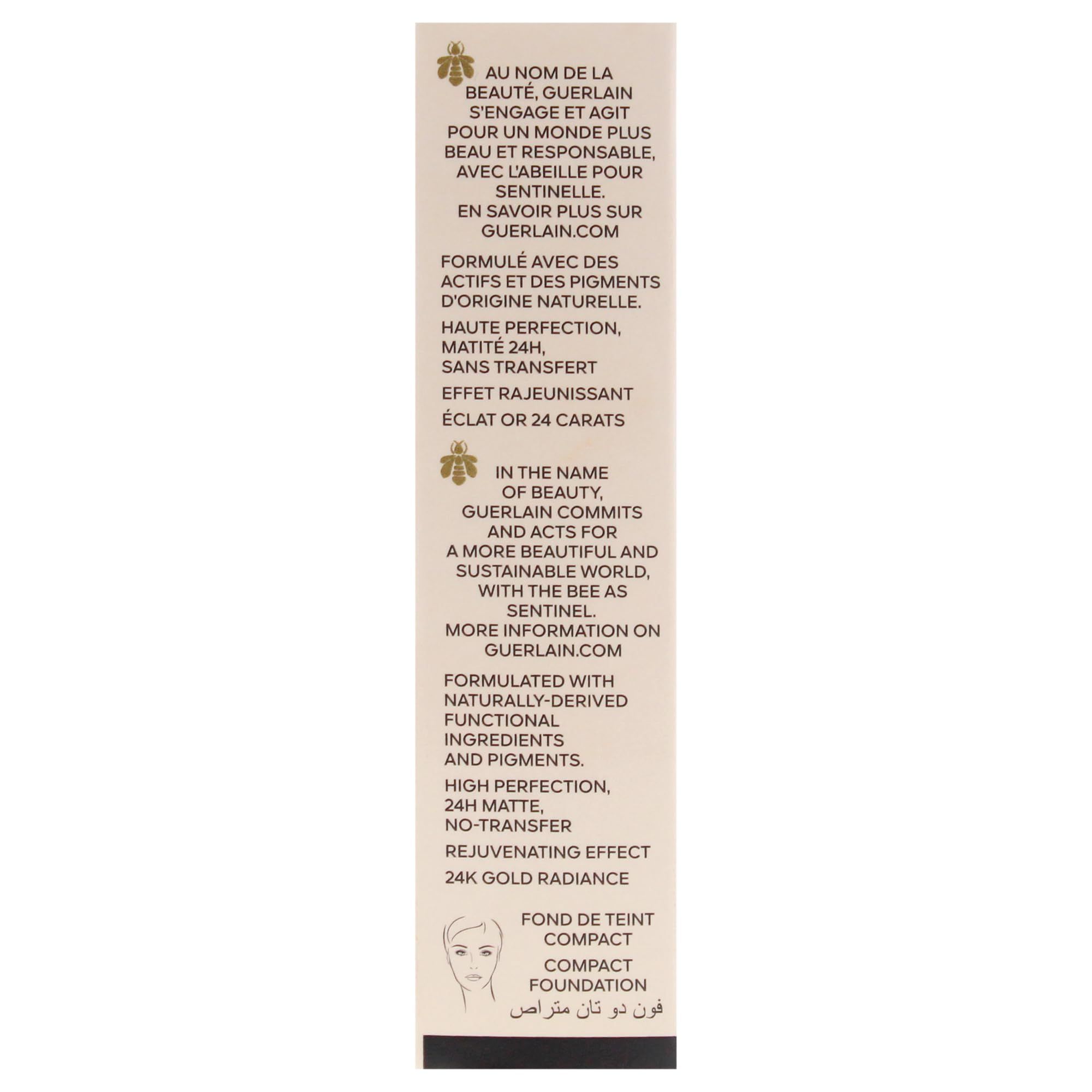 Guerlain Parure Gold Skin Control Kompakt-Foundation 2N