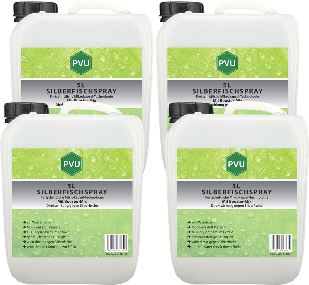 PVU Silberfischspray 20 l Spray