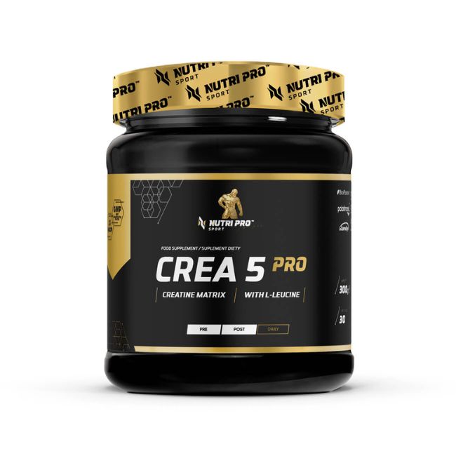Nutri Pro Sport Crea 5 Creatin Matrix Granatapfel-Geschmack 300 g