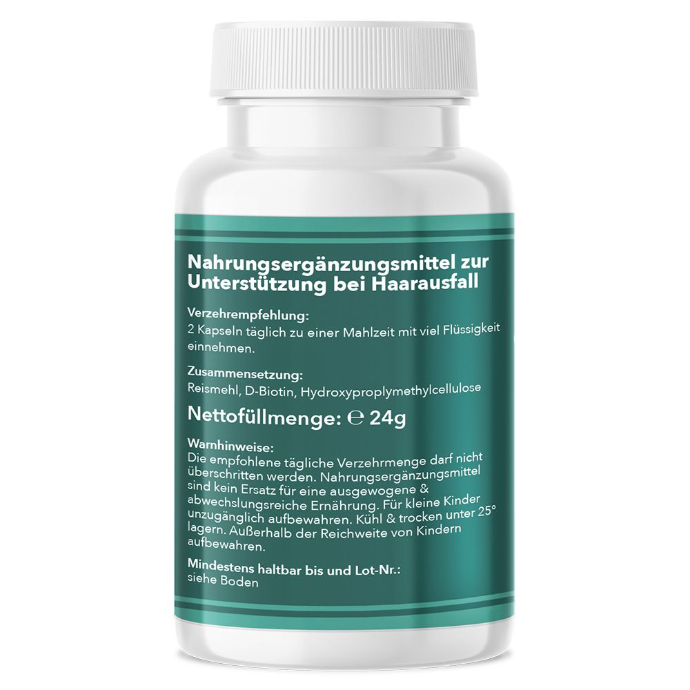 Saint Nutrition® | Kapseln gegen Haarausfall