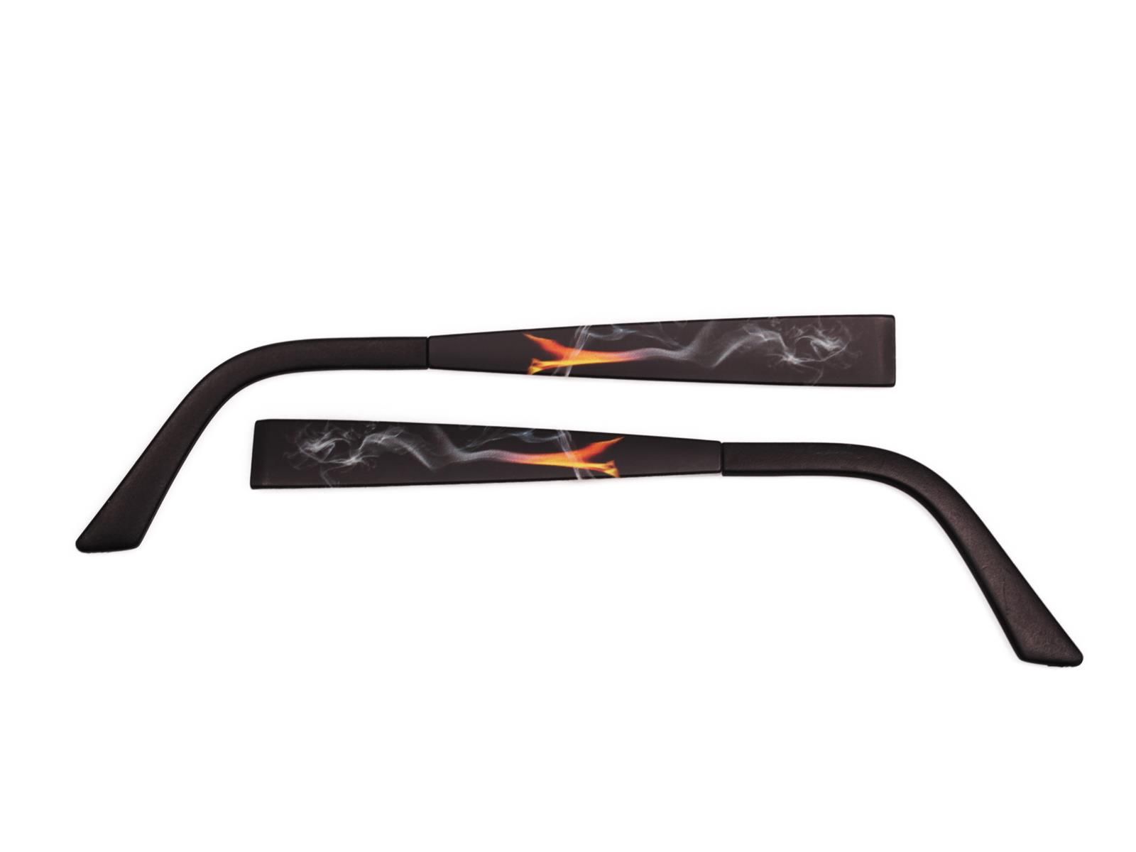 Eye Max Wechselbügel 5537.05 Smoke schwarz/orange