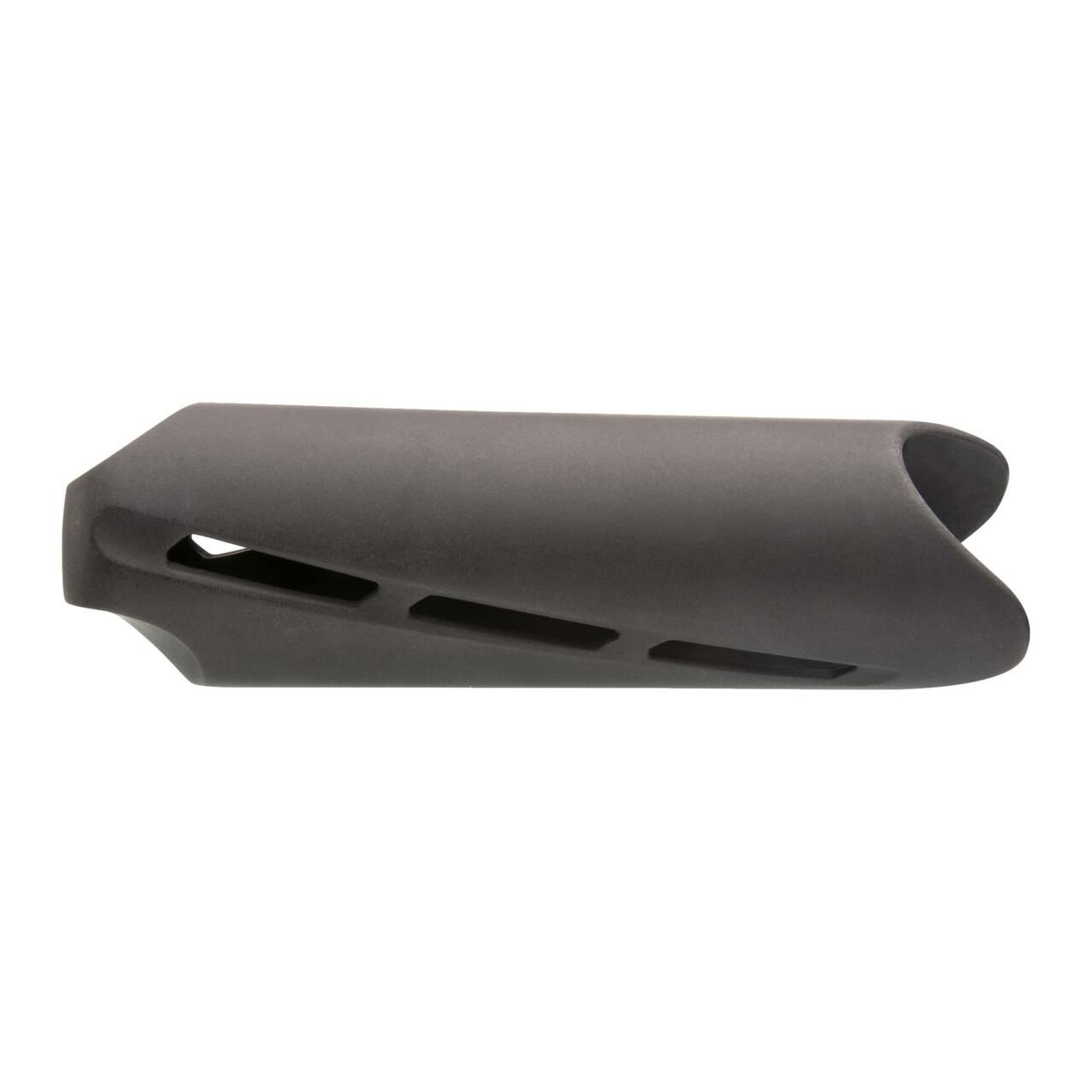 Schwarze Schutzhülle für Haarglätter. Mit Aussparungen.