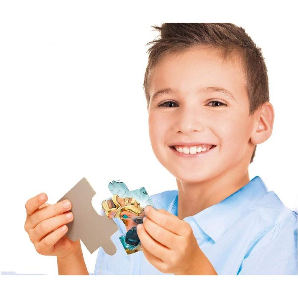 clementoni Puzzle Gormiti: Krieger der vier Elemente maxi 60 Teile