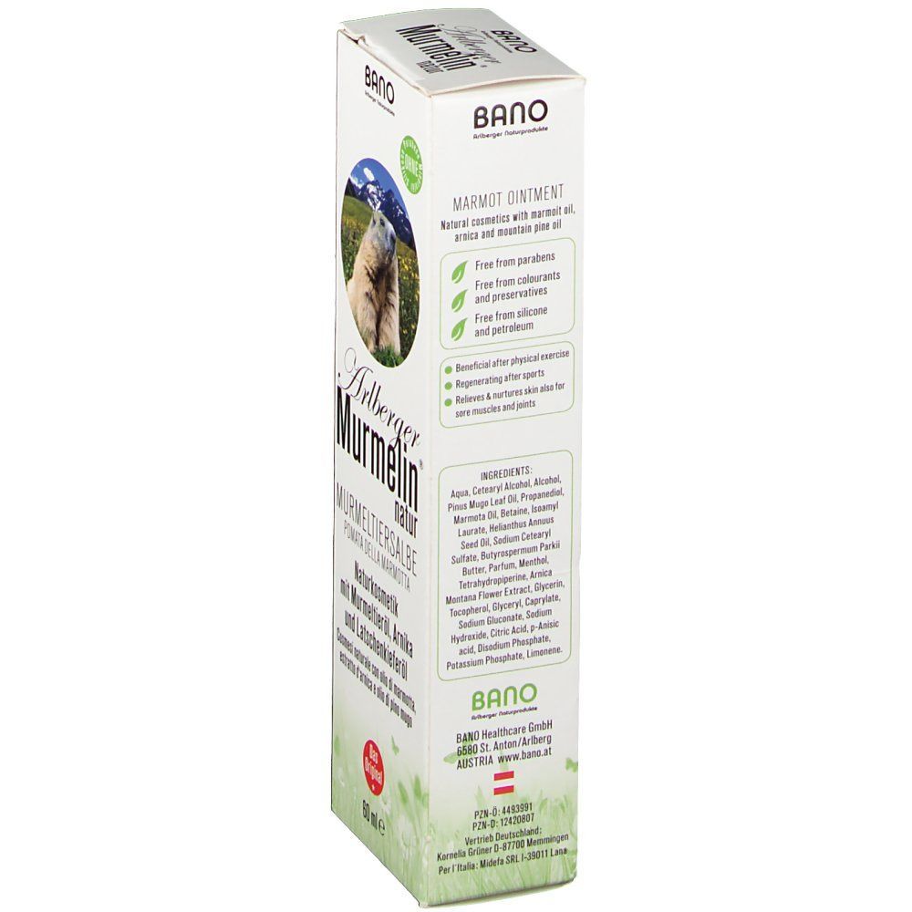 Arlberger Murmelin® natur Murmeltiersalbe