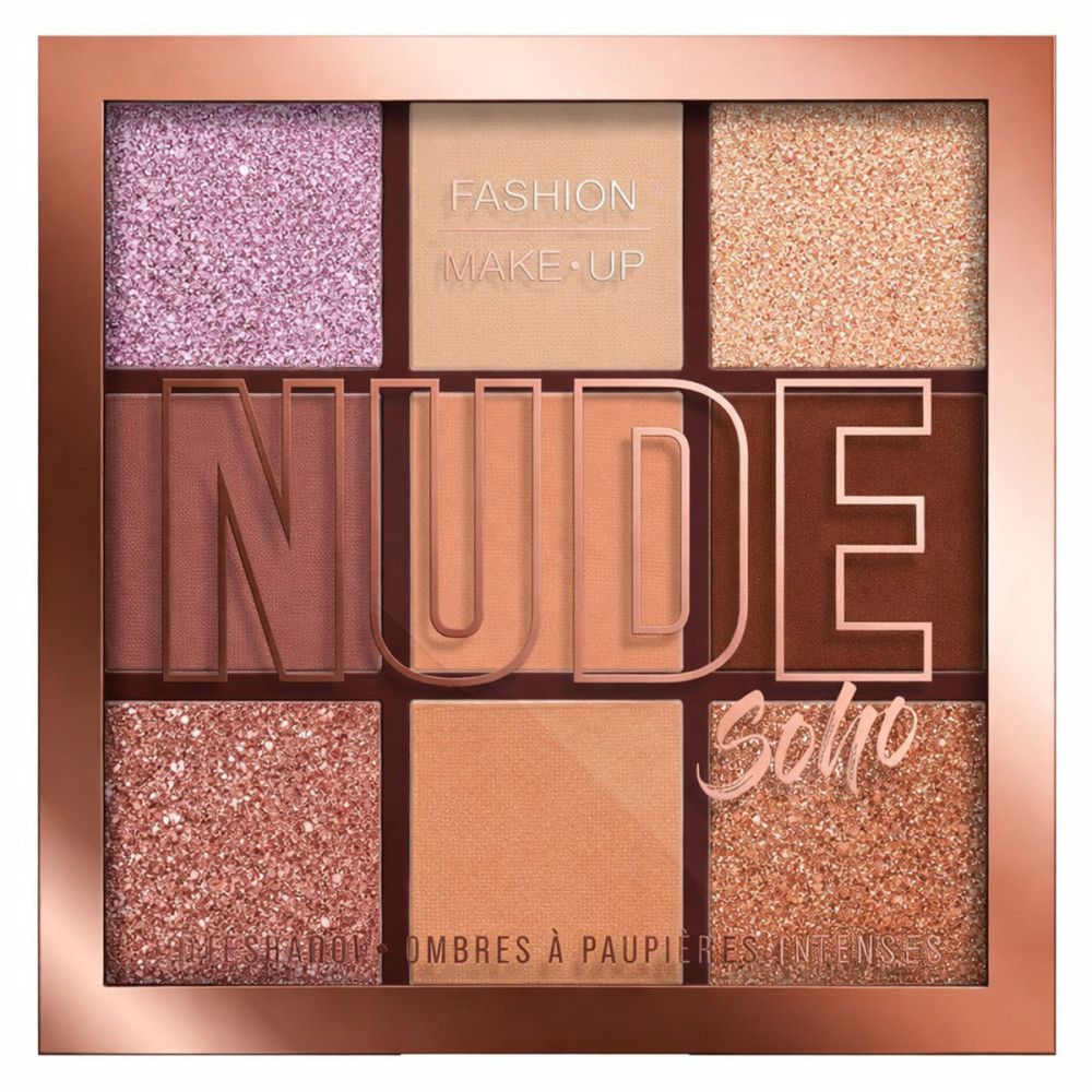 Fashion Make-up - Nude Lidschattenpalette 9 g
