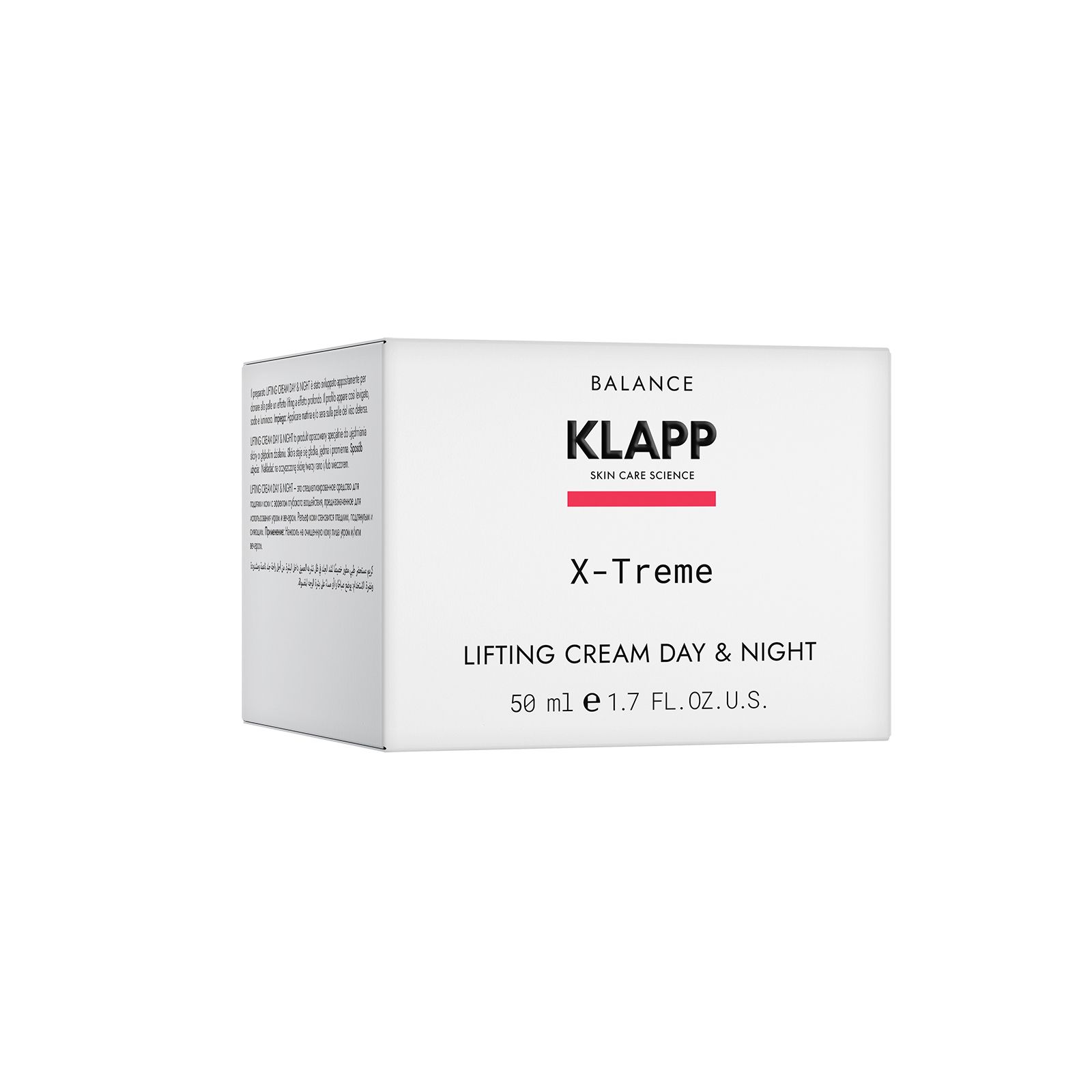Klapp, X-Treme Lifting Cream Day & Night