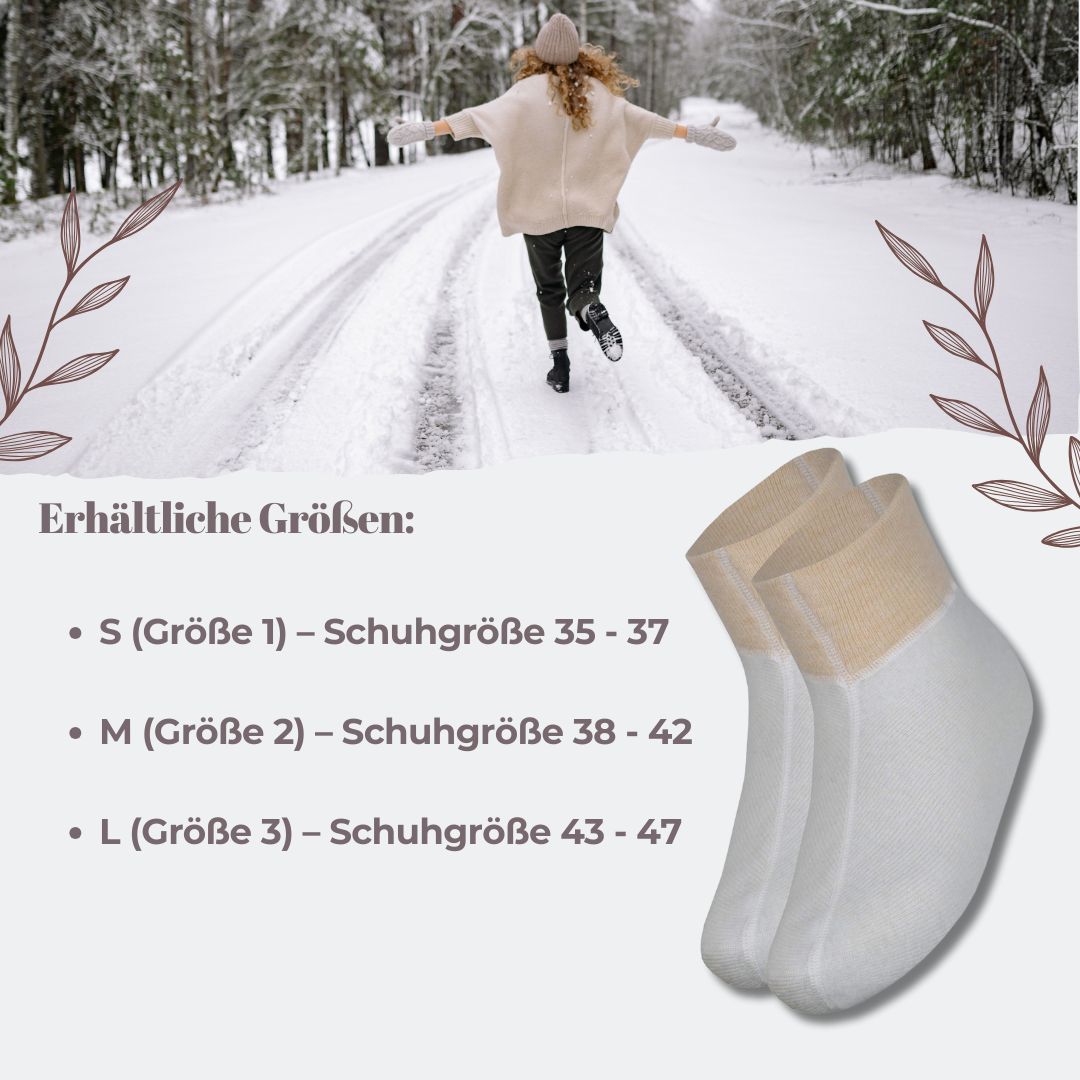 Wobera Angora-Bettschuhe