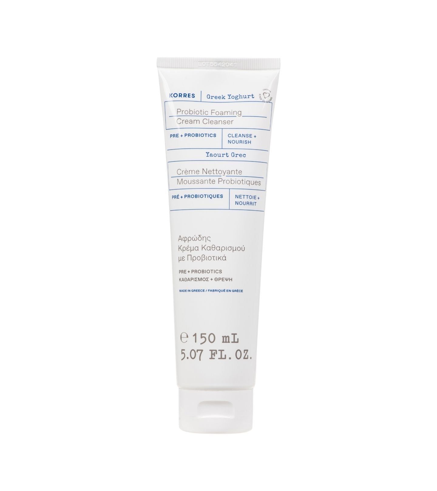 Korres Greek Yoghurt probio.emulgierende Waschcre. 150 ml Körperpflege