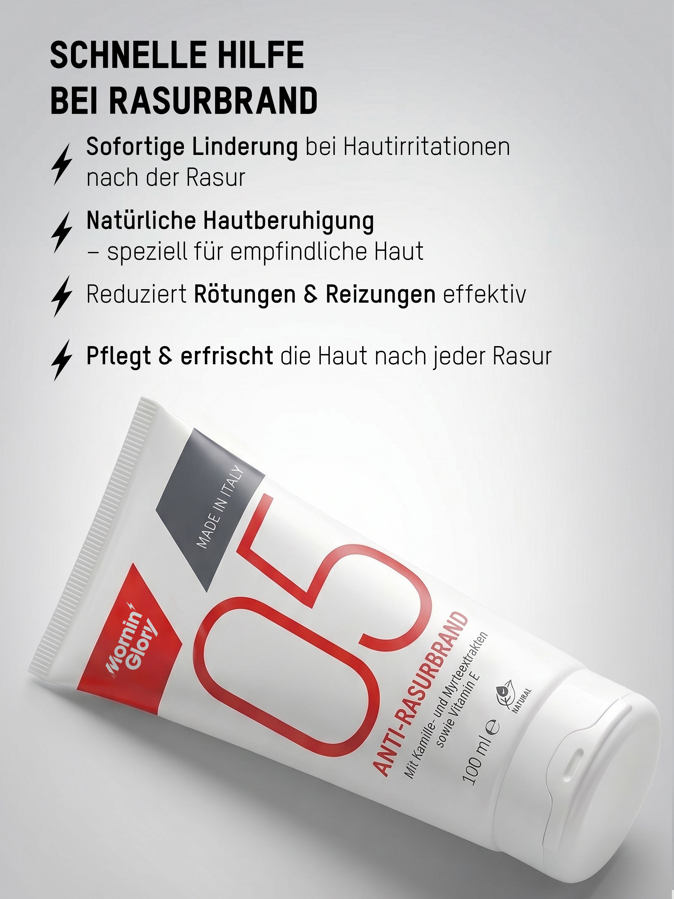 Mornin`Glory Natürliche Rasurbrandlinderung