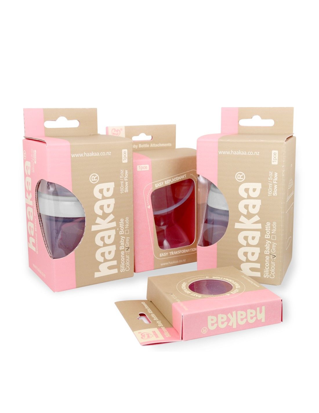 Haakaa Generation 3 Milchpumpe + Flasche Set