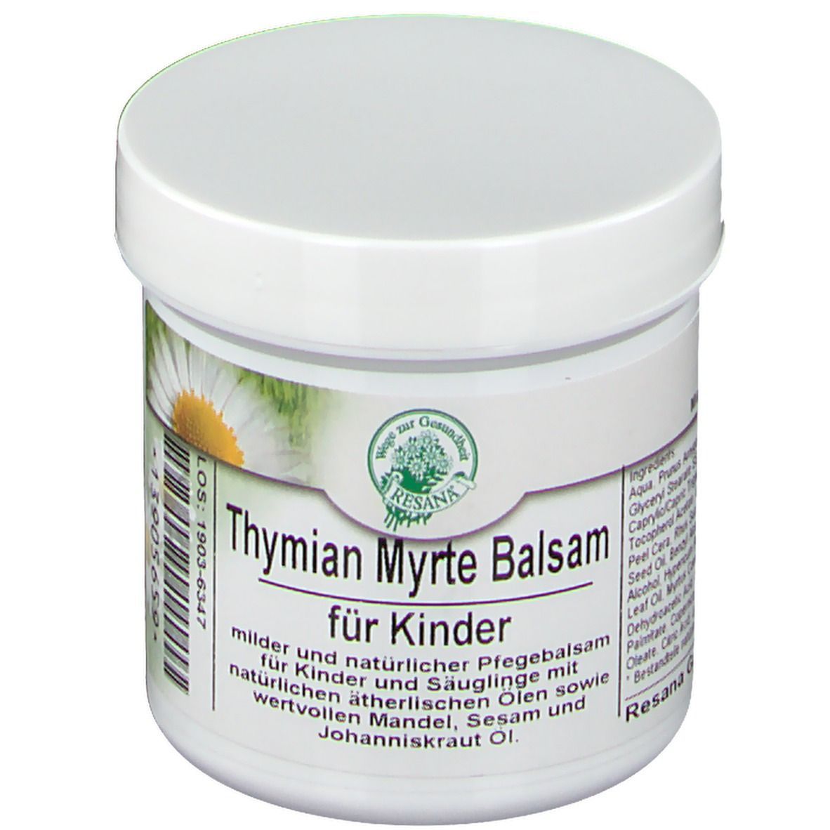 Resana Thymiane Myrte Baume Enfants