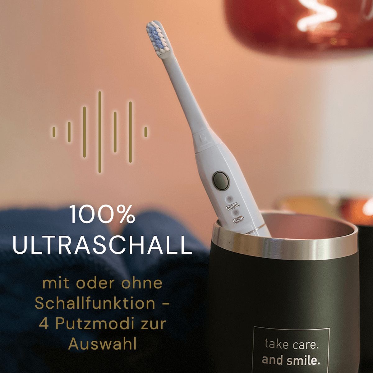 MEGASONEX M8 S Ultraschall-Zahnbürste
