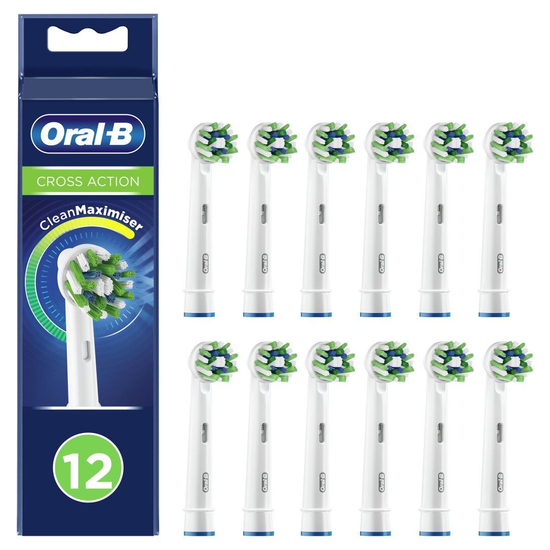 Oral-B Aufsteckbörsten Cleanmaximizer (Cross Action 12Er WS) 1 St